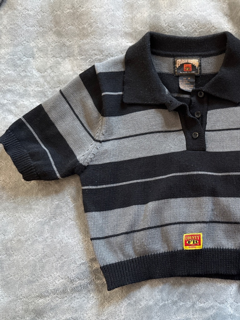 Fb county Charlie Brown crop top